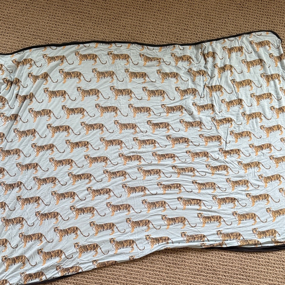 Kickee Pants Tiger Print Blanket